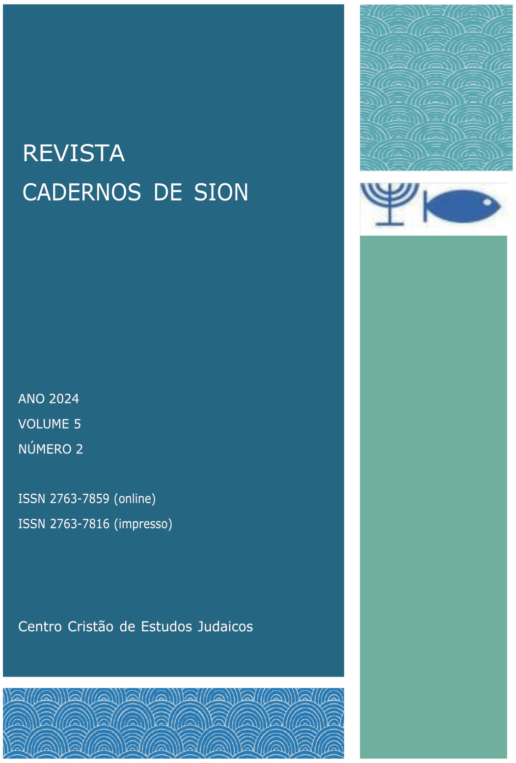 					Visualizar v. 6 n. 1 (2025): Revista Cadernos de Sion 2025 - Volume 6 - N° 1
				